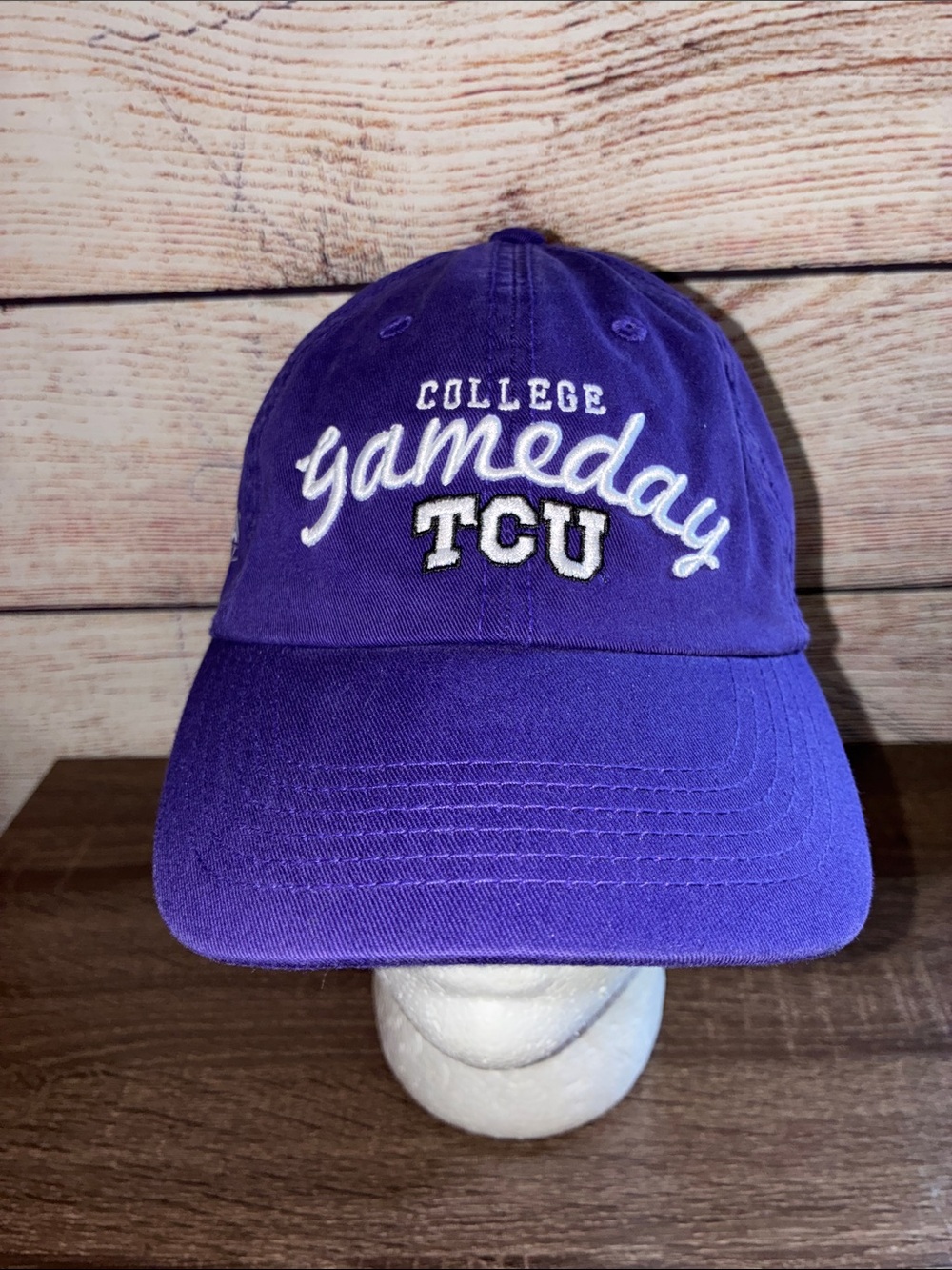 EUC Top Of The World TCU Purple College ESPN Gameday Hat